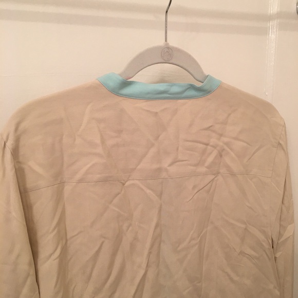 Soft Surroundings 100% Silk Blouse - Picture 8 of 12